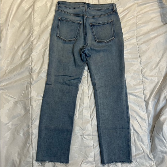 LC Lauren Conrad Women's Super High-Waisted Straight Leg Light WashJeans Size 6 - Picture 7 of 10